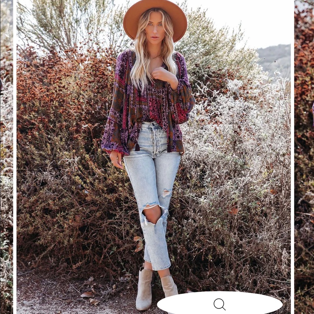 Make Magic Patchwork Tassel Top - image 6